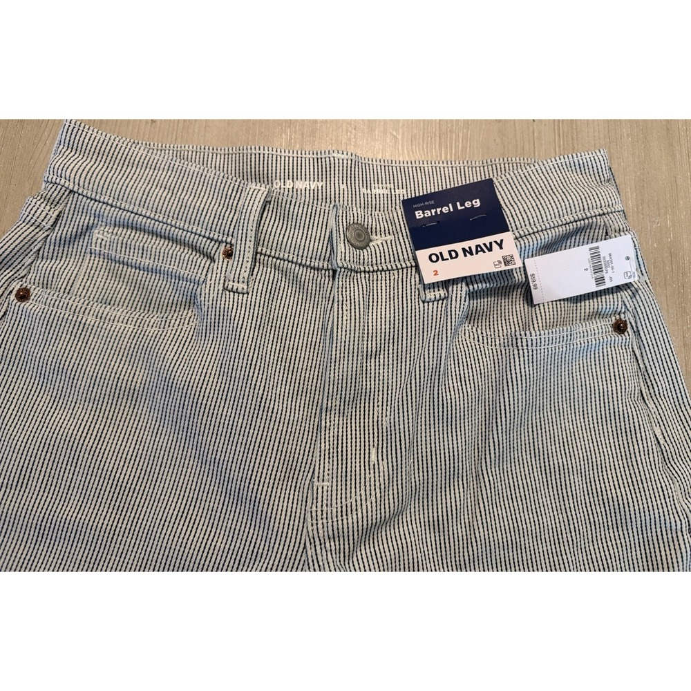 Old Navy Barrel Like Women's Striped Pants Size 2